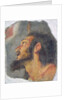 The Head of St. John the Baptist, fragment from a fresco by Bernardo Strozzi
