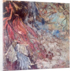 Fairy passing the Hobgoblin's lair, 2016 by Mary Smith