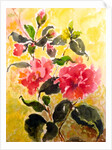 Camelias, 2017 by Mary Smith