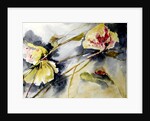 lily leaves drifting, 2017 by Mary Smith