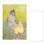 Girl and Building Blocks, 2016 by David McConochie