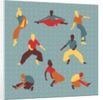 Northern Soul Dancers, 2017 by Claire Huntley