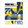 Love Paris, 2017 by Claire Huntley