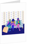 Happy Shoppers, 2017 by Claire Huntley