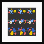 Birds, Flowers, Spots and Stripes, 2017 by Claire Huntley