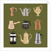 Coffee Pots, 2017 by Claire Huntley