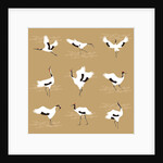 Oriental Cranes, 2017 by Claire Huntley