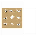 Oriental Cranes, 2017 by Claire Huntley