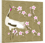The Cherry Blossom and the Crane, 2017 by Claire Huntley