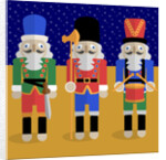 Christmas Nutcrackers - Good Luck Symbols, 2017 by Claire Huntley