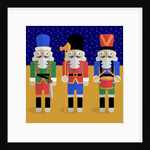 Christmas Nutcrackers - Good Luck Symbols, 2017 by Claire Huntley