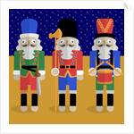 Christmas Nutcrackers - Good Luck Symbols, 2017 by Claire Huntley