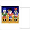 Christmas Nutcrackers - Good Luck Symbols, 2017 by Claire Huntley