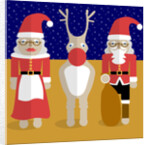 Christmas Family, 2017 by Claire Huntley