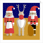 Christmas Family, 2017 by Claire Huntley
