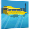 Amphibious London Duck Tour Bus, 2017 by Claire Huntley