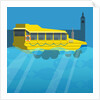 Amphibious London Duck Tour Bus, 2017 by Claire Huntley