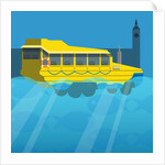 Amphibious London Duck Tour Bus, 2017 by Claire Huntley
