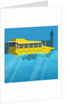 Amphibious London Duck Tour Bus, 2017 by Claire Huntley