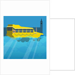 Amphibious London Duck Tour Bus, 2017 by Claire Huntley
