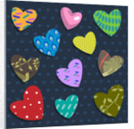 Love Hearts, 2017 by Claire Huntley