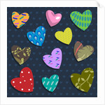 Love Hearts, 2017 by Claire Huntley