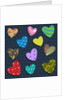Love Hearts, 2017 by Claire Huntley