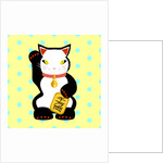 Maneki Neko Lucky Cat, 2017 by Claire Huntley