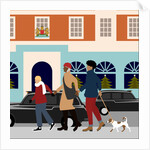 Christmas Shopping, 2017 by Claire Huntley