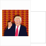 Trump and the baseball cap, 2017 by Claire Huntley