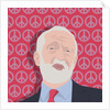 Portrait of Jeremy Corbyn, 2017 by Claire Huntley