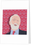Portrait of Jeremy Corbyn, 2017 by Claire Huntley