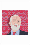 Portrait of Jeremy Corbyn, 2017 by Claire Huntley