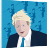 Boris Johnson and the zip wire, 2017 by Claire Huntley