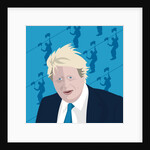 Boris Johnson and the zip wire, 2017 by Claire Huntley