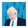 Boris Johnson and the zip wire, 2017 by Claire Huntley