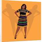 Portrait of Michelle Obama, 2017 by Claire Huntley