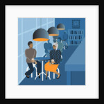 Coffee Shop Meeting, 2017 by Claire Huntley