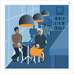 Coffee Shop Meeting, 2017 by Claire Huntley