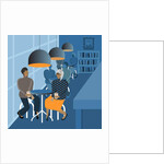 Coffee Shop Meeting, 2017 by Claire Huntley