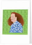 Portrait of Grace Coddington, Creative Director of US Vogue, 2017 by Claire Huntley
