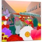 Flower Market at Columbia Road, 2017 by Claire Huntley