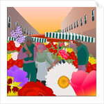 Flower Market at Columbia Road, 2017 by Claire Huntley