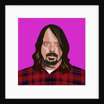 Portrait of Dave Grohl, 2017 by Claire Huntley