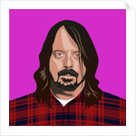 Portrait of Dave Grohl, 2017 by Claire Huntley