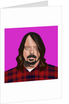 Portrait of Dave Grohl, 2017 by Claire Huntley