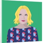 Portrait of Lauren Laverne, 2017 by Claire Huntley