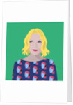 Portrait of Lauren Laverne, 2017 by Claire Huntley