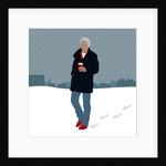 Coffee in the Snow, 2017 by Claire Huntley