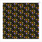 Night Leaves pattern, 2018 by Claire Huntley